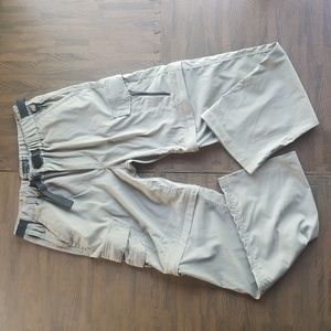 BC Clothing Convertible Stretch Cargo Hiking Pants Men's M 34"